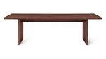 Mesa de comedor Plane, para 6-8 personas, nogal americano
