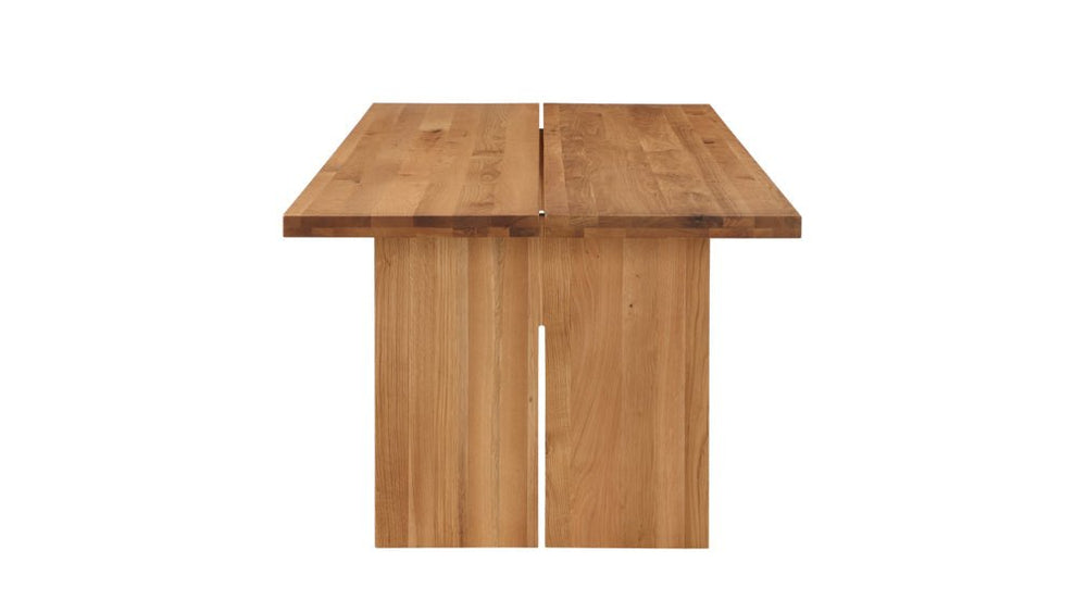 Mesa de comedor Plane, para 8-10 personas, roble
