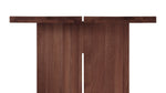 Mesa de comedor Plane, capacidad para 8–10 personas, nogal americano