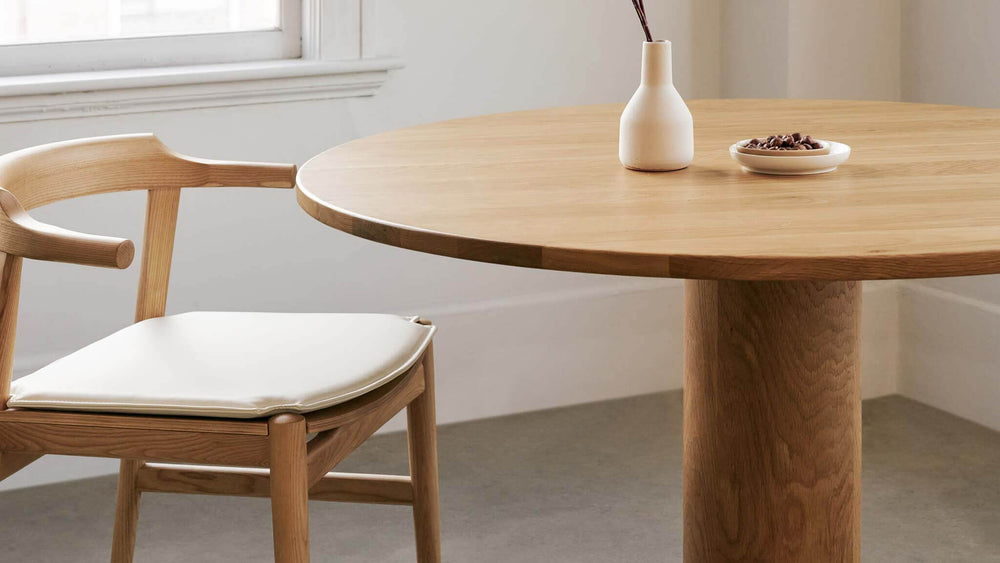 Mesa de comedor Formation, para 3-4 personas, roble