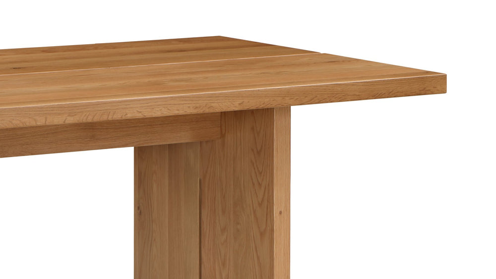 Mesa de comedor Plane, para 4-6 personas, de roble