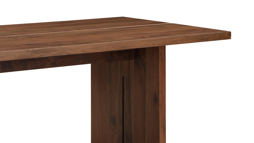 Mesa de comedor Plane, para 4-6 personas, nogal americano