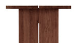 Mesa de comedor Plane, para 4-6 personas, nogal americano