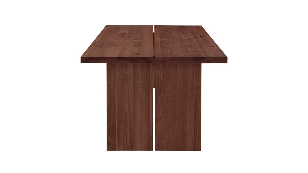 Mesa de comedor Plane, para 4-6 personas, nogal americano