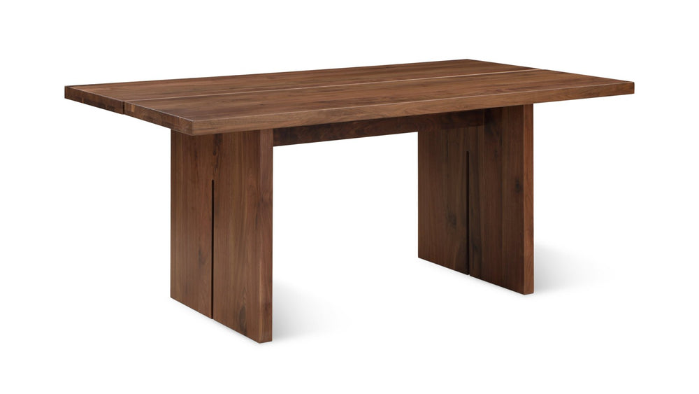 Mesa de comedor Plane, para 4-6 personas, nogal americano