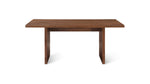 Mesa de comedor Plane, para 4-6 personas, nogal americano