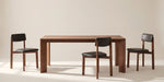 Mesa de comedor Frame, para 6-8 personas, nogal americano