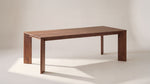 Mesa de comedor Frame, para 6-8 personas, nogal americano