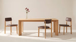 Mesa de comedor Frame, para 6-8 personas, roble