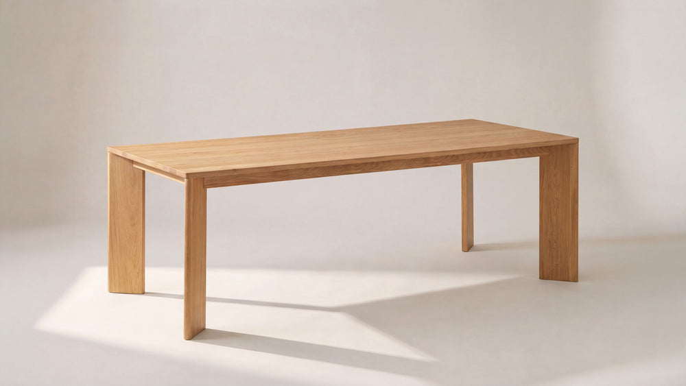 Mesa de comedor Frame, para 6-8 personas, roble