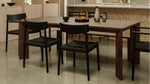 Mesa de comedor Frame, para 6-8 personas, nogal americano