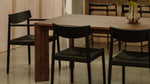 Mesa de comedor Frame, para 6-8 personas, nogal americano