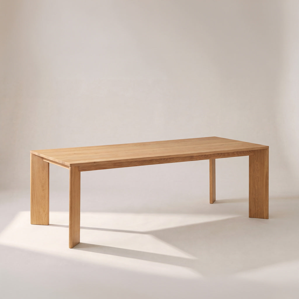 Mesa de comedor Frame, para 6-8 personas, nogal americano