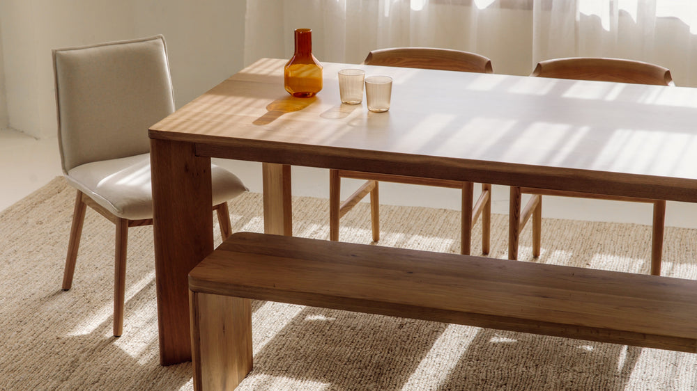 Mesa de comedor Frame, para 8-10 personas, roble