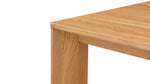 Mesa de comedor Frame, para 4-6 personas, roble