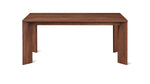 Mesa de comedor Frame, para 4-6 personas, nogal americano