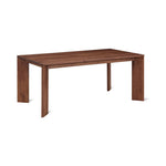 Mesa de comedor Frame, para 4-6 personas, nogal americano