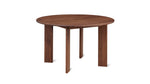 Mesa de comedor redonda Frame, para 4 a 5 personas, nogal americano
