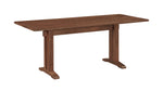 Mesa de comedor Flight, para 6-8 personas, nogal americano cepillado