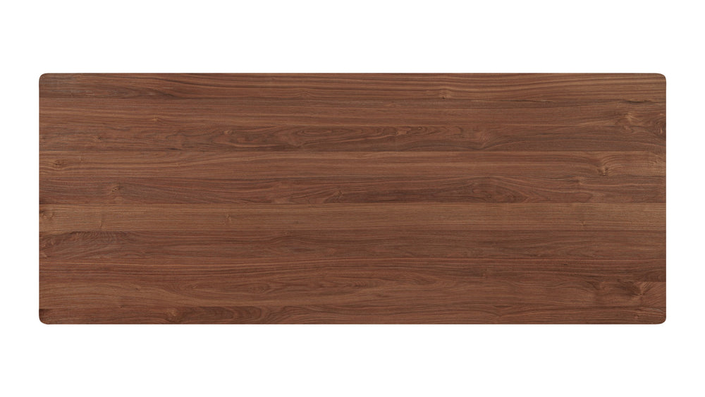 Mesa de comedor Flight, para 6-8 personas, nogal americano cepillado