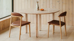 Mesa de comedor Better Together, para 4 personas, de fresno
