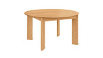 Mesa de comedor redonda extensible Frame, para 4-8 personas, roble
