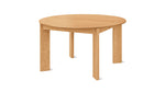 Mesa de comedor redonda extensible Frame, para 4-8 personas, roble