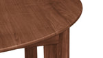 Mesa de comedor redonda extensible Frame, para 4-8 personas, roble