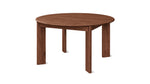Mesa de comedor redonda extensible Frame, para 4-8 personas, roble