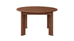 Mesa de comedor redonda extensible Frame, para 4-8 personas, roble