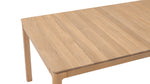Mesa de comedor extensible Bridge, para 6–12 personas, roble