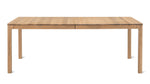 Mesa de comedor extensible Bridge, para 6–12 personas, roble
