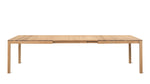 Mesa de comedor extensible Bridge, para 6–12 personas, roble