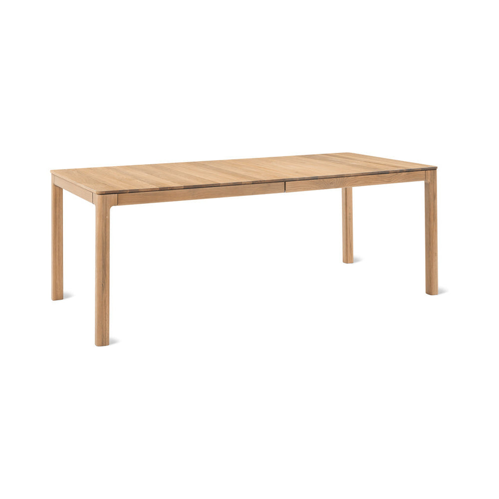 Mesa de comedor extensible Bridge, para 6–12 personas, roble