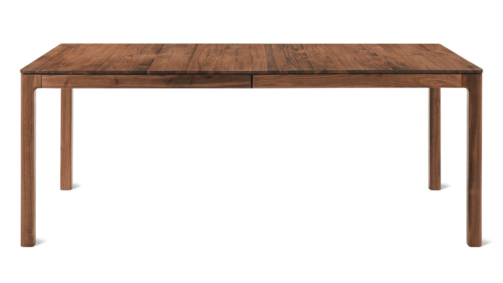 Mesa de comedor extensible Bridge, para 6-12 personas, nogal americano