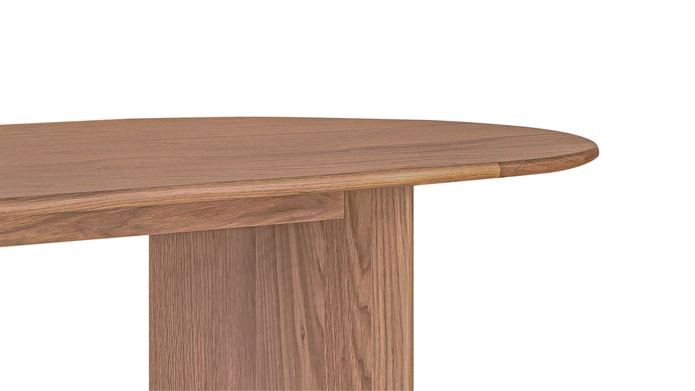 Mesa de comedor Union, para 4-6 personas, nogal