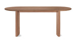 Mesa de comedor Union, para 4-6 personas, nogal
