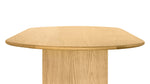 Mesa de comedor Union, para 4-6 personas, roble blanco
