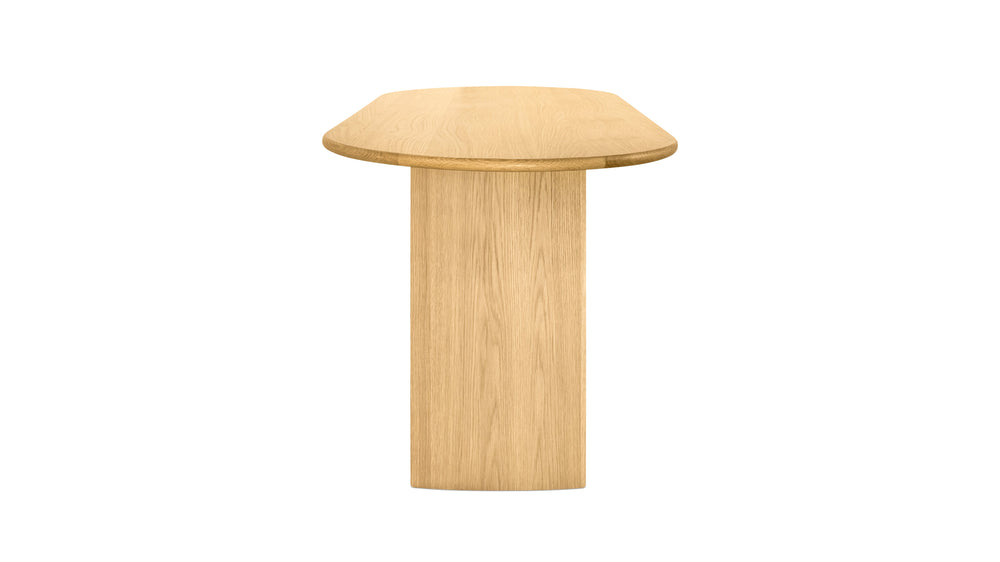 Mesa de comedor Union, para 4-6 personas, roble blanco