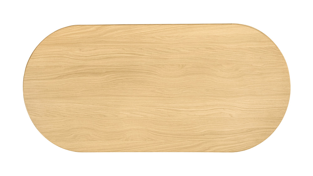 Mesa de comedor Union, para 4-6 personas, roble blanco