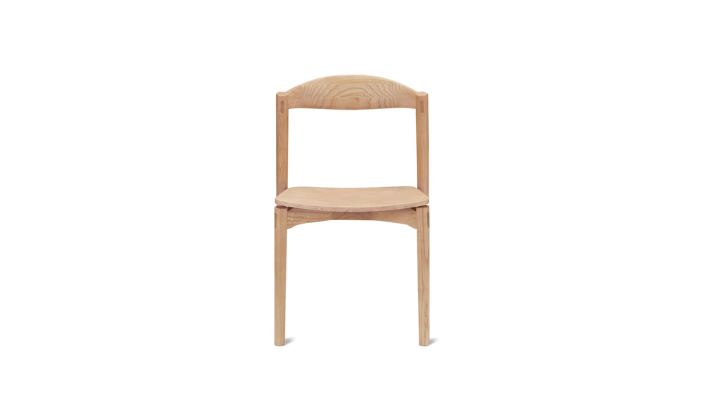 Silla de comedor Haven (Juego de dos), Fresno