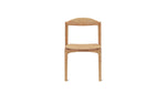 Silla de comedor Haven (juego de dos), roble teñido