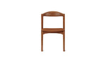 Silla de comedor Haven (juego de dos), nogal teñido