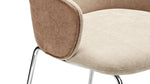 Silla de comedor Dolce Vita, Crema