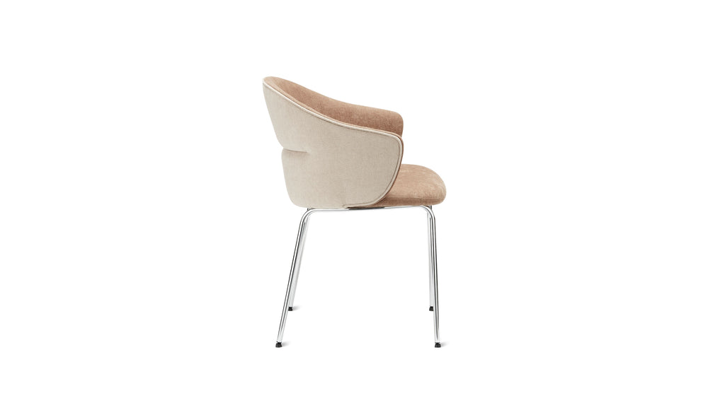 Silla de comedor Dolce Vita, Crema