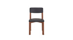 Silla de comedor Frame, nogal, caviar
