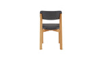 Silla de comedor Frame, roble, caviar