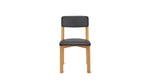 Silla de comedor Frame, roble, caviar