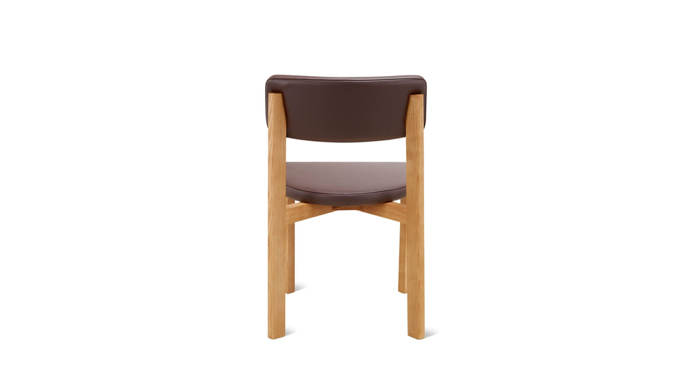 Silla de comedor Frame, roble cacao