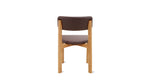 Silla de comedor Frame, roble cacao